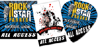 Looking for something unexpected for your event? Check out our Satin Sticky Passes!